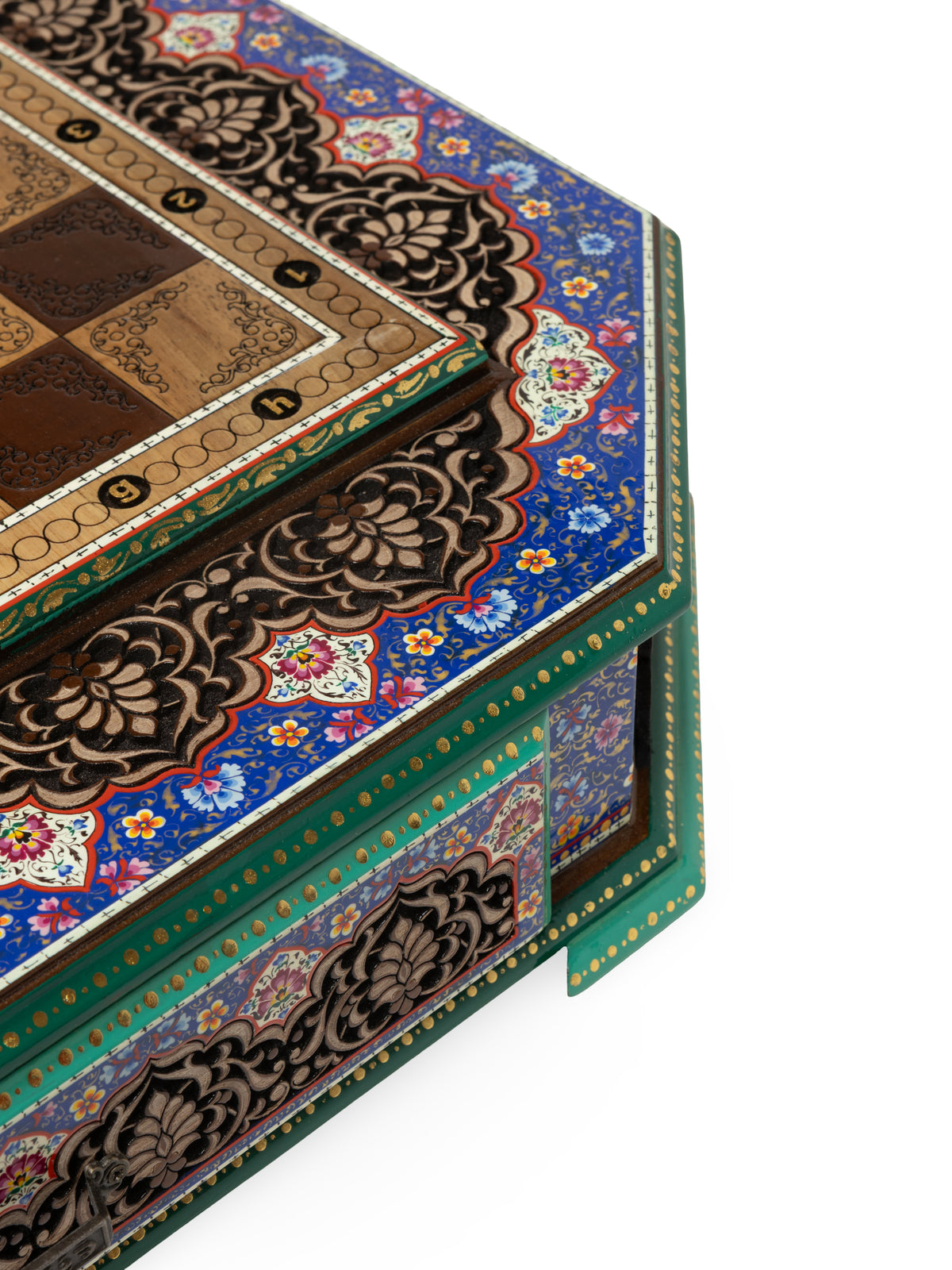 Luxury Handcrafted Wooden Chess Set